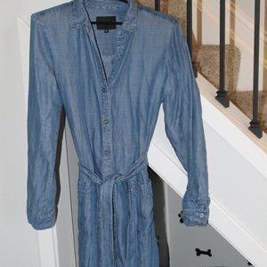 Chambray Shirtdress Size Medium